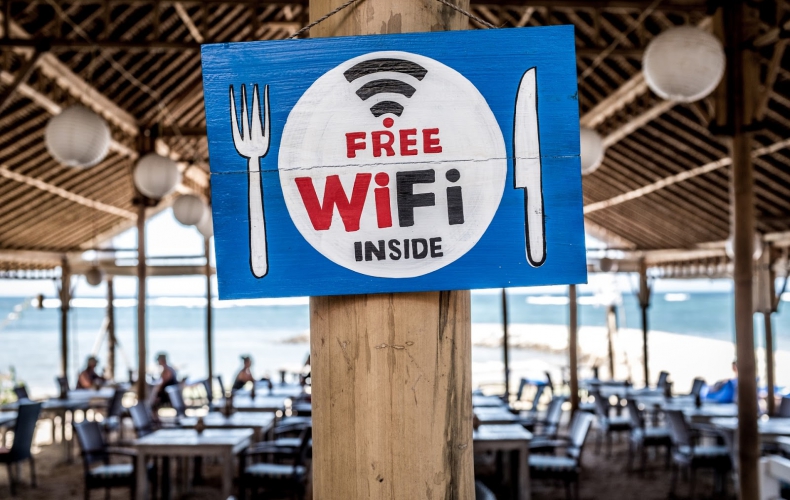 Free Wifi sign